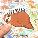 Sloth Stickers 50 pcs 4