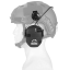 Słuchawki strzeleckie Słuchawki z elektroniczną redukcją szumów Nauszniki Taktyczne słuchawki strzeleckie Ochrona słuchu 20,5 x 11,6 x 27 cm 2