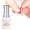 Slupovací podkladový lak 15 ml UV LED Peel Off Base Gel pre ochranu a starostlivosť o nechty Jednoduché odstránenie pre domáce manikúru 5