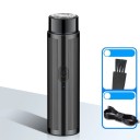 Small Electric Shaver for Men and Women Portable Shaver with Stainless Steel Rotary Head Travel Rechargeable Shaver with Battery Indicator 9.2 x 2.2 cm 1