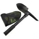 Small Folding Camping Shovel Mini Compact Pickaxe with Case Portable Tool for Gardening, Groundwork, Hunting and Automotive Emergency Situations 1
