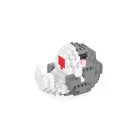 Small Shark Building Set on Its Back 7.2 x 5.2 x 4.5 cm 244 Pieces Cute Sea Figure Shark Made of Blocks for Creative Assembly 1