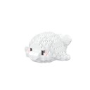 Small White Seal Building Set 8 x 8 x 3.5 cm 215 Pieces Cute Polar Figure Seal Made of Building Blocks for Creative Assembly 1