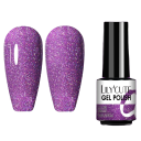Smalto gel con glitter 11
