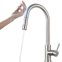 Smart beröringskökkran sensor G1/2 395x220x195 mm Modern köksblandare med kontaktlös kontroll för vattensparande 4