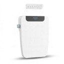 Smart copriletto per WC con bidet Apertura automatica 475 x 435 x 110 mm Sedile riscaldato e display LED Quadrato Bianco Per il bagno 1