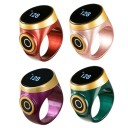 Smart Digital Finger Counter Touch Screen Bluetooth Waterproof USB Charging Prayer Time Hymn Count 6