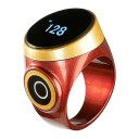 Smart digital fingertæller med touchskærm, Bluetooth, vandtæt, USB-opladning, bønnetid, salmetæller 7