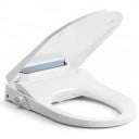 Smart toilet sæde med bidet Automatisk åbning 475 x 435 x 110 mm UV sterilisering og varmlufttørring U-formet Hvidt Til badeværelset 4