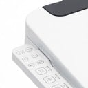 Smart toilet sæde med bidet Sidebetjening 510 x 390 x 110 mm Opvarmet sæde og varm luft tørring U-formet Hvid Til badeværelset 6
