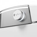 Smart Toilet with Bidet Automatic Opening and Flushing Heated Seat and Remote Control Antibacterial Surface White For the Bathroom 3