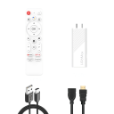 Smart TV Stick Mini Android 14 2GB RAM 8GB eMMC 4K 60Hz HDMI 1.4 Bluetooth 5.0 WiFi 6 Google Assistant Voice Control Quad-Core Player 3