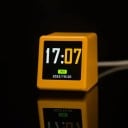 Smart WiFi-vejrstation 4,5 x 3,5 x 4 cm Farvedisplay Aktuelt vejr og luftfugtighed Udendørstemperatur USB-strømforsyning GIF-animation Intet 7
