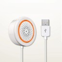 Smart Wireless Siren with Light Alert 90 dB 68 × 68 × 33 mm Controlled via Home Security App 4