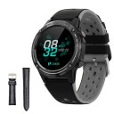 Smartwatch med GPS og udskiftelig læderrem 2