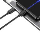 Snabbladdningskabel USB C till Micro USB 50 cm 2.4A synkkabel dataöverföring Micro 2.0-kompatibel laddningskabel 480 Mbps 4