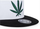 Snapback con stampa di marijuana J1000 5