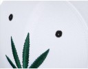 Snapback con stampa di marijuana J1000 7