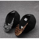 Snapback με λεοπάρ σχέδιο J1607 2