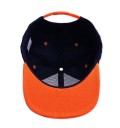 Snapback med løveprint - Blå-orange 4