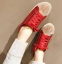 Sneakers di lusso da donna con strass J1130 6