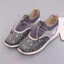 Sneakers slip on da donna Maria con strass 11