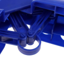 Snel drogende, opvouwbare neopreen hanger 51 cm Duurzame ventilatiehanger met knoop voor eenvoudige bevestiging Opvouwbaar ontwerp 37 cm 4