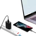 Snel opladen Dubbele USB C naar USB C kabel 1m 45W PD 5A Supersnel opladen en datakabel Type-C 480Mbps Type C oplaadkabel 7