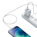 Snel opladen gevlochten USB C naar Lightning-kabel 1 m 20W/27W PD 3A snel opladen iPhone iPad powerbanks snelle gegevensoverdracht 480 7