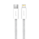 Snel opladen gevlochten USB C naar Lightning-kabel 1 m 20W/27W PD 3A snel opladen iPhone iPad powerbanks snelle gegevensoverdracht 480 10