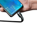 Snel opladen USB-C-kabel 50 cm 5A 100W Power Delivery QC3.0 Type C naar Type C-kabel voor snel opladen en gegevensoverdracht 480 Mbps compact 4