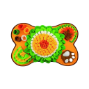 Sniffing Mat for Dogs and Cats 64 x 43 cm Polyester Mat for Slow Feeding and Interactive Training 4