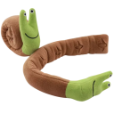 Sniffing Toy for Dogs and Cats Snail Expandable Interactive Treat Toy Fleece Training Snail 2