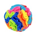Sniffing Toy for Dogs Size S Ball with Pockets for Treats Interactive Toy for Scent Work and Training 15