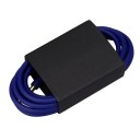 Snoet lydkabel 3,5 mm jack M/M 3