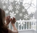 Snöflinga klistermärken 27 st 1