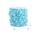 Snor med perler 10 m Dekorativ perlesnor Bryllupsgirlande Dekorativ snor til gaver Juledekoration Kreativ kreation 6