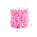 Snor med perler 10 m Dekorativ perlesnor Bryllupsgirlande Dekorativ snor til gaver Juledekoration Kreativ kreation 7