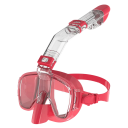 Snorkelbriller med integreret snorkel og holder til actionkamera Størrelse L/XL 17 x 12 x 13,5 cm Dykkermaske til voksne 5
