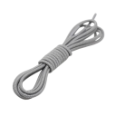 Șnururi elastice de blocare 100 cm 1 pereche Șnururi rotunde lățime 0,3 cm Fără legare Cordon elastic rezistent cu clips de calitate 20