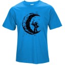 Snygg t-shirt för män med måne J3242 9