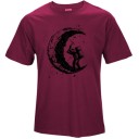 Snygg t-shirt för män med måne J3242 12