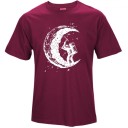 Snygg t-shirt för män med måne J3242 13