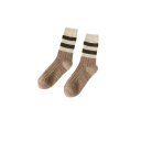 Socken EU 35–42 Gestreifter Muster Baumwolle Spandex Bequeme weiche atmungsaktive Unisex-Socken für den täglichen Gebrauch Gestreifte Socken 3