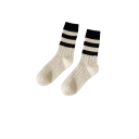 Socken EU 35–42 Gestreiftes Muster Baumwolle Spandex Bequeme weiche atmungsaktive Unisex-Socken für den täglichen Gebrauch Stylische gestreifte Socken 1