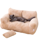 Sofá para mascotas 55 x 38 x 18 cm Cama de felpa con relleno de algodón PP Sofá suave y cómodo para perros y gatos 2