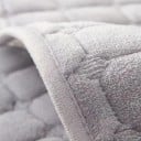 Sofabezug kariert 110 x 180 cm plüsch rutschfest aus Samt und Flanell schützende Decke für das Sofa im Wohnzimmer 30