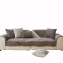 Sofaovertræk Antiskridende quiltet 110 x 210 cm Krystalvelour Blødt tæppe Beskyttelse af sofa og sofa i stuen 6