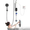 Sofort elektrischer Wasserheizer 220V 3000W-5500W IPX4 Tragbarer Mini-Heizer für Küche und Badezimmer EU-Stecker 190x75 mm 5