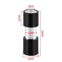 Soft Rear Shock Absorber for Bicycle 56 mm Compact Design Black-Silver for Rear Suspension 2